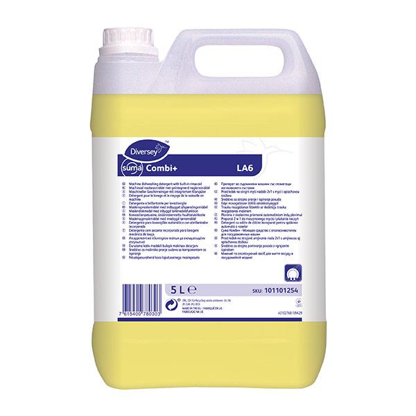 Suma Combi Dishwash Rinse Aid 2 in 1 LA6 5L CASE